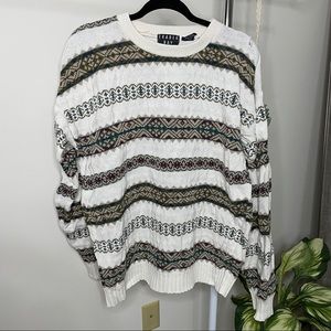Funky Vintage Grandpa Sweater